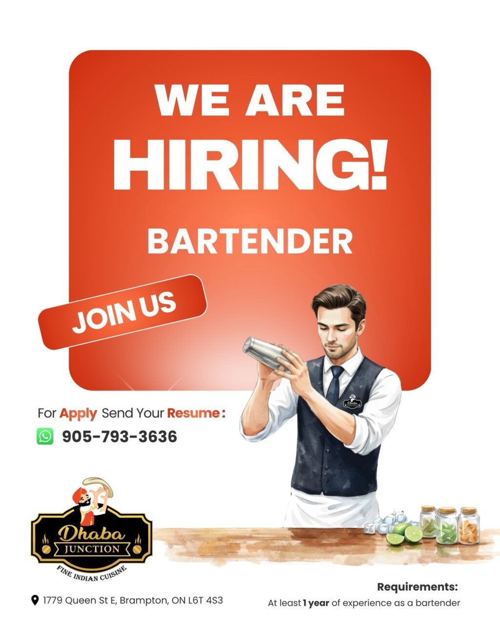 Instagram post from dhabajunctionbrampton. This post is in position 4.